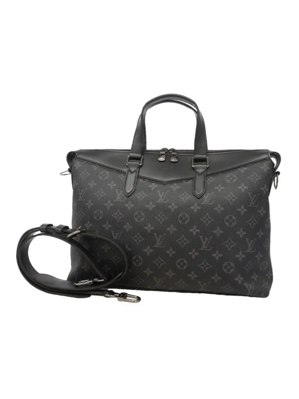 Louis Vuitton Business Bag Monogram Eclipse Explorer Black 2-Way Bag